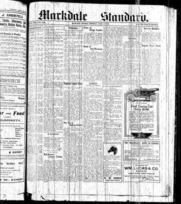 Markdale Standard (Markdale, Ont.1880), 15 Apr 1915