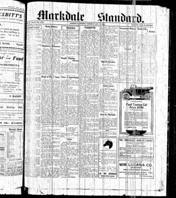 Markdale Standard (Markdale, Ont.1880), 13 May 1915