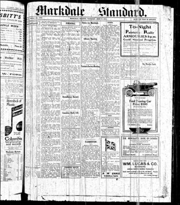 Markdale Standard (Markdale, Ont.1880), 17 Jun 1915