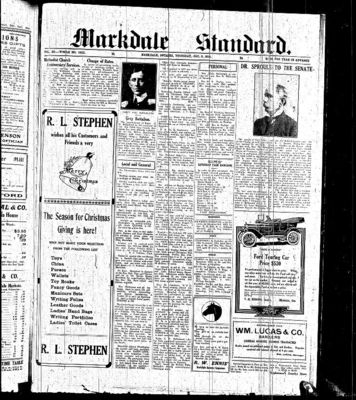 Markdale Standard (Markdale, Ont.1880), 9 Dec 1915