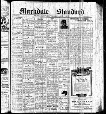 Markdale Standard (Markdale, Ont.1880), 13 Apr 1916