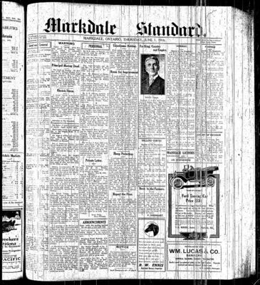 Markdale Standard (Markdale, Ont.1880), 1 Jun 1916