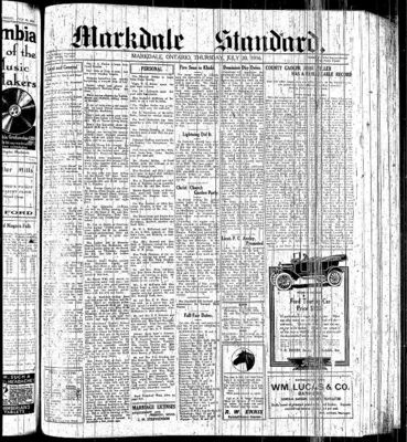 Markdale Standard (Markdale, Ont.1880), 20 Jul 1916