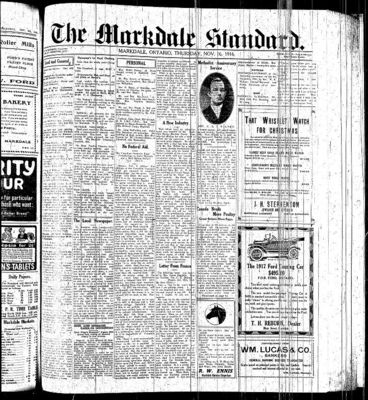 Markdale Standard (Markdale, Ont.1880), 16 Nov 1916