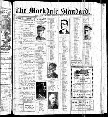 Markdale Standard (Markdale, Ont.1880), 28 Dec 1916