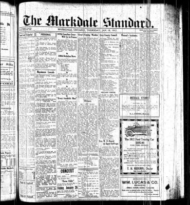 Markdale Standard (Markdale, Ont.1880), 18 Jan 1917