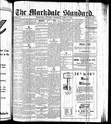 Markdale Standard (Markdale, Ont.1880), 14 Jun 1917