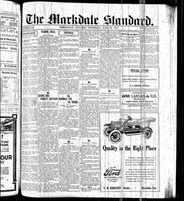 Markdale Standard (Markdale, Ont.1880), 28 Jun 1917