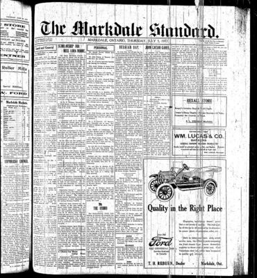 Markdale Standard (Markdale, Ont.1880), 5 Jul 1917