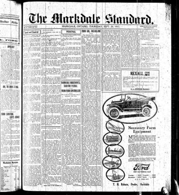 Markdale Standard (Markdale, Ont.1880), 20 Sep 1917