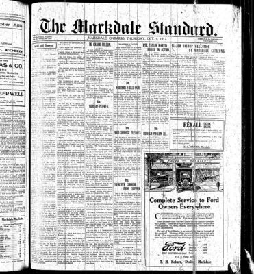 Markdale Standard (Markdale, Ont.1880), 4 Oct 1917