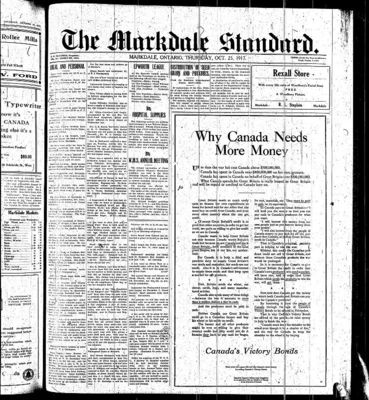 Markdale Standard (Markdale, Ont.1880), 25 Oct 1917