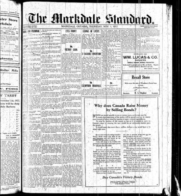 Markdale Standard (Markdale, Ont.1880), 1 Nov 1917