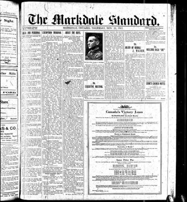 Markdale Standard (Markdale, Ont.1880), 22 Nov 1917