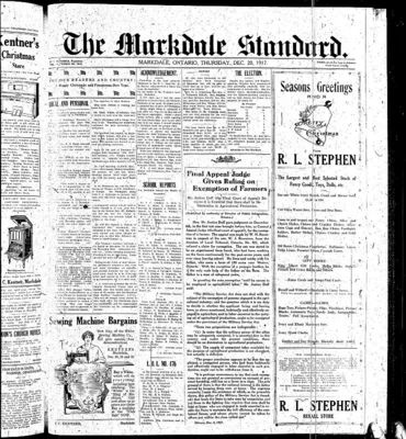 Markdale Standard (Markdale, Ont.1880), 20 Dec 1917