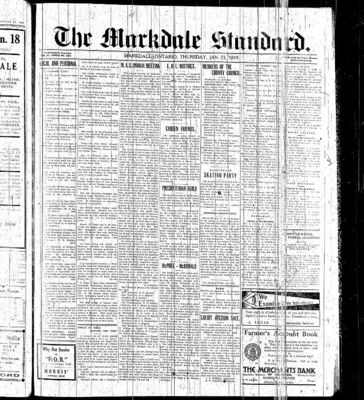 Markdale Standard (Markdale, Ont.1880), 23 Jan 1919