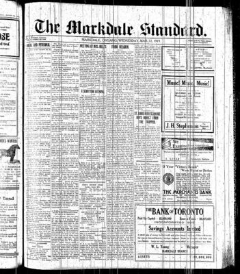 Markdale Standard (Markdale, Ont.1880), 12 Mar 1919