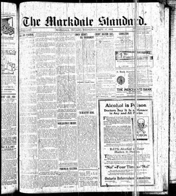 Markdale Standard (Markdale, Ont.1880), 17 Sep 1919