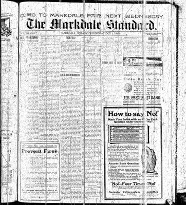 Markdale Standard (Markdale, Ont.1880), 1 Oct 1919