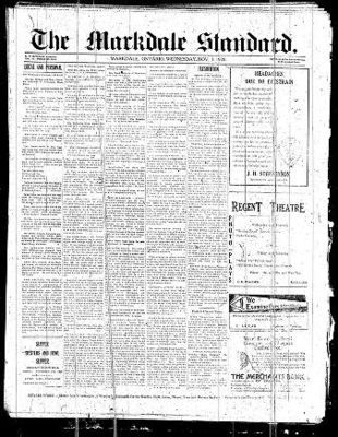 Markdale Standard (Markdale, Ont.1880), 3 Nov 1920