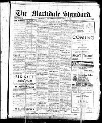 Markdale Standard (Markdale, Ont.1880), 22 Dec 1920