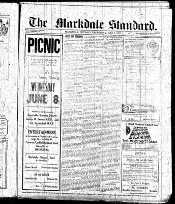 Markdale Standard (Markdale, Ont.1880), 1 Jun 1921