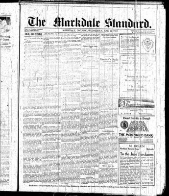 Markdale Standard (Markdale, Ont.1880), 22 Jun 1921