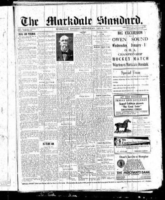 Markdale Standard (Markdale, Ont.1880), 11 Jan 1922