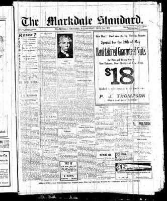 Markdale Standard (Markdale, Ont.1880), 24 May 1922