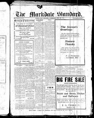 Markdale Standard (Markdale, Ont.1880), 28 Dec 1922