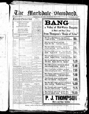 Markdale Standard (Markdale, Ont.1880), 4 Jan 1923