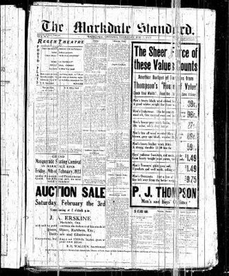 Markdale Standard (Markdale, Ont.1880), 1 Feb 1923