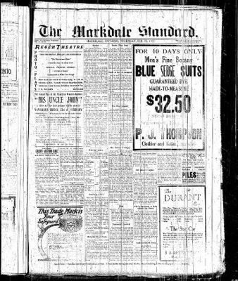 Markdale Standard (Markdale, Ont.1880), 15 Feb 1923