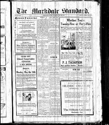 Markdale Standard (Markdale, Ont.1880), 3 May 1923