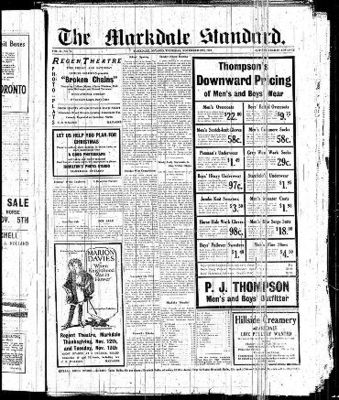 Markdale Standard (Markdale, Ont.1880), 8 Nov 1923