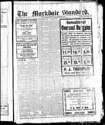 Markdale Standard (Markdale, Ont.1880), 6 Dec 1923