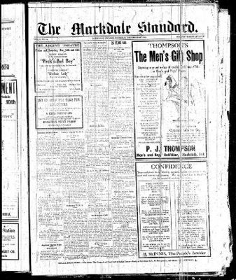 Markdale Standard (Markdale, Ont.1880), 13 Dec 1923