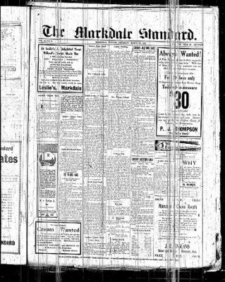 Markdale Standard (Markdale, Ont.1880), 5 Mar 1925