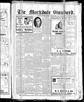 Markdale Standard (Markdale, Ont.1880), 4 Jun 1925