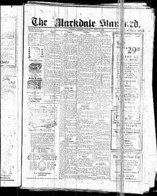 Markdale Standard (Markdale, Ont.1880), 5 Apr 1928