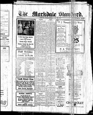 Markdale Standard (Markdale, Ont.1880), 10 May 1928