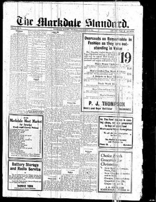 Markdale Standard (Markdale, Ont.1880), 29 Nov 1928