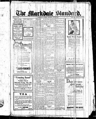 Markdale Standard (Markdale, Ont.1880), 9 May 1929