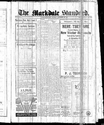 Markdale Standard (Markdale, Ont.1880), 26 Sep 1929