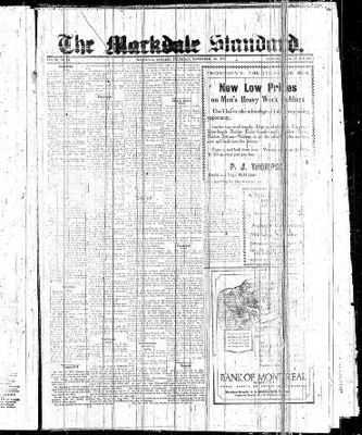 Markdale Standard (Markdale, Ont.1880), 7 Nov 1929