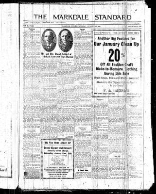 Markdale Standard (Markdale, Ont.1880), 16 Jan 1930