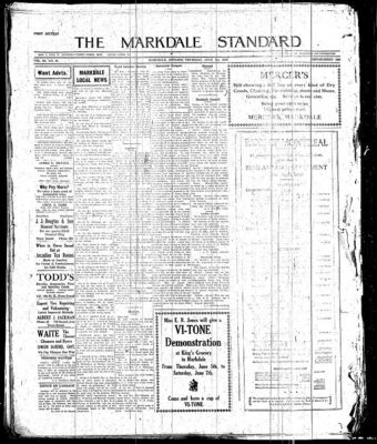 Markdale Standard (Markdale, Ont.1880), 5 Jun 1930