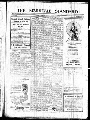 Markdale Standard (Markdale, Ont.1880), 6 Nov 1930