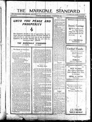 Markdale Standard (Markdale, Ont.1880), 25 Dec 1930