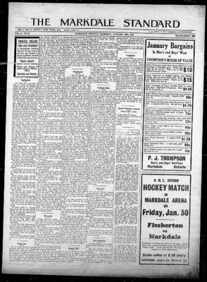 Markdale Standard (Markdale, Ont.1880), 29 Jan 1931